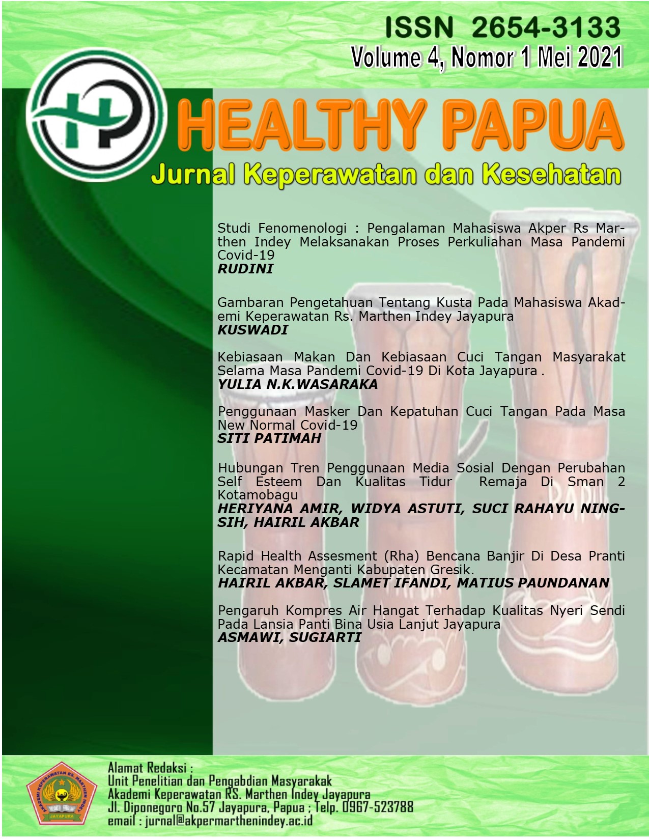 					Lihat Vol 4 No 1 (2021): HEALTHY PAPUA
				